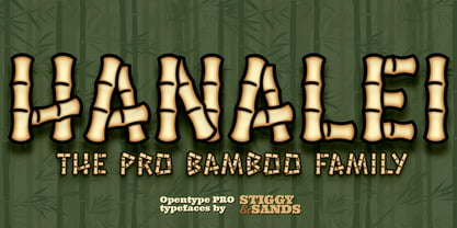 Hanalei Pro Font Poster 1
