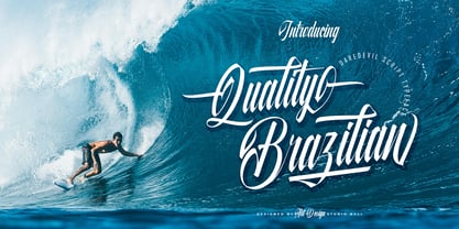 Quality Brazilian Font Poster 1