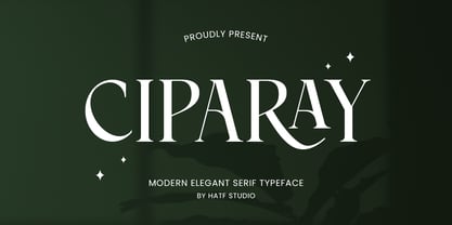 Ciparay Font Poster 1