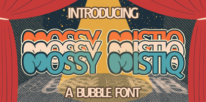 Mossy Mistiq Font Poster 1