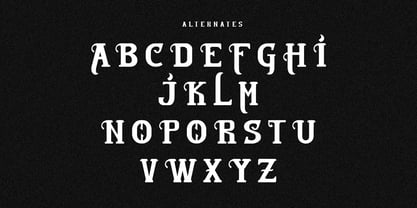 MC Allarique Font Poster 9