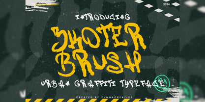 Zkoter Brush Fuente Póster 1