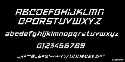 SDCyberGlitch Font Poster 5