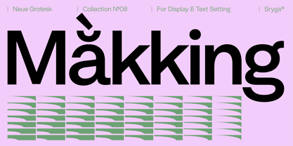 Makking Font Poster 1