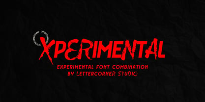 Xperimetal Font Poster 1