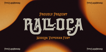 Ralloca Font Poster 1