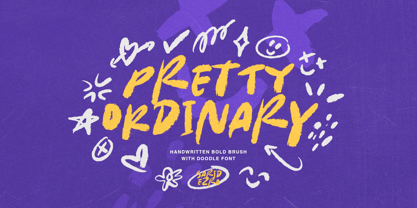 Pretty Ordinary Font Poster 1