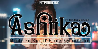 Ashika Font Poster 1