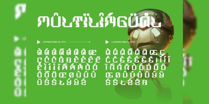 Mechadroid Font Poster 4