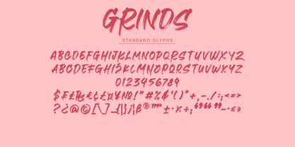GRINdS Font Poster 10