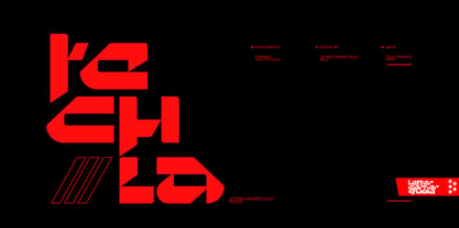 Techla Font Poster 1