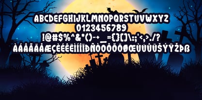 Chilling Pumpkin Font Poster 5