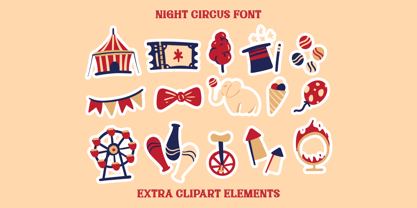 Night Circus Font Poster 8