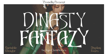Dynasty Fantasy Font Poster 1
