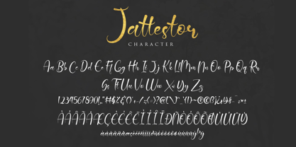 Jattestor Font Poster 9
