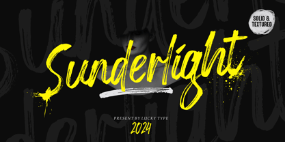 Sunderlight Font Poster 1