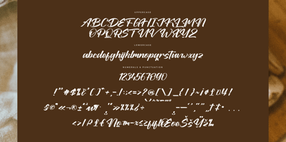 Amladen Bohiga Font Poster 7