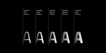 Egosta Font Poster 3