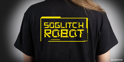 SDGlitch Robot Fuente Póster 3