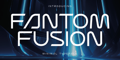 Fantom Fusion Font Poster 1