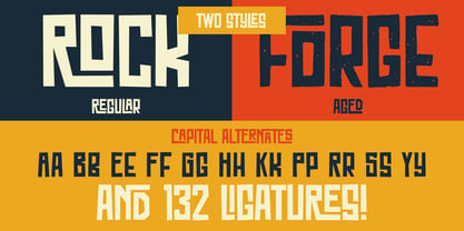 Rockforge Font Poster 5