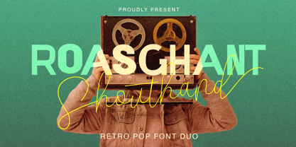 Roasghant Duo Font Poster 1