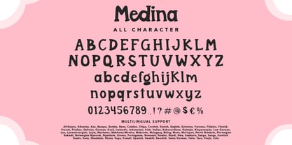 Medina Font Poster 7
