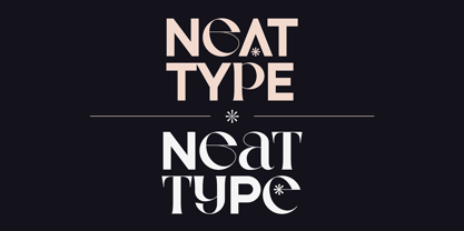 Neat Type Font Poster 1