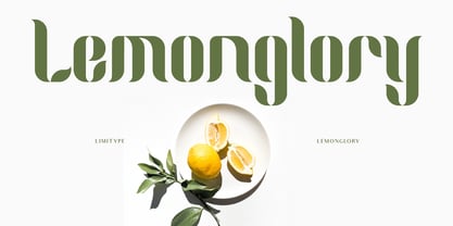 Lemonglory Font Poster 1