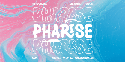 Pharise Font Poster 1