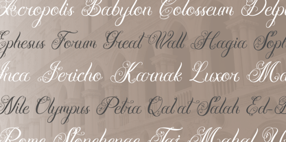 Hesthiya Font Poster 9