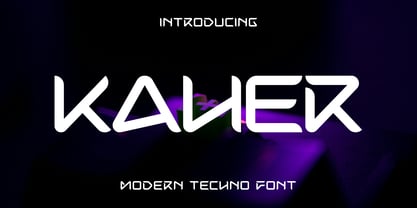 Kaher Font Poster 1