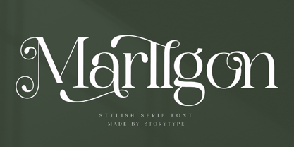 Marllgon Font Poster 1