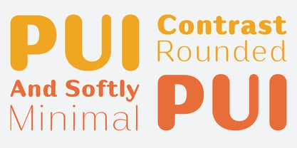 Puipui Font Poster 4