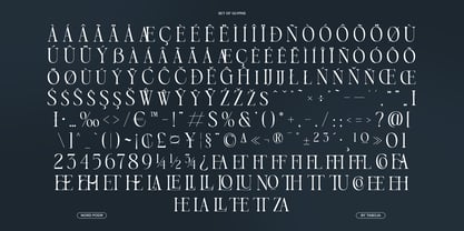 TBJ Nord Poem Roman Serif Font Poster 3