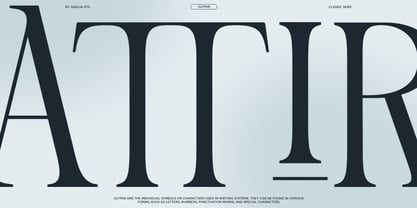 TBJ Nord Poem Roman Serif Fuente Póster 6