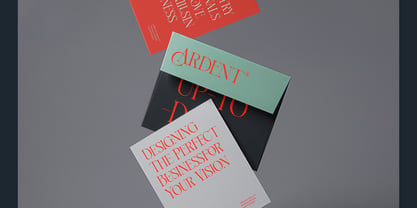 TBJ Nord Poem Roman Serif Fuente Póster 7