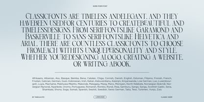 TBJ Nord Poem Roman Serif Font | Webfont & Desktop | MyFonts