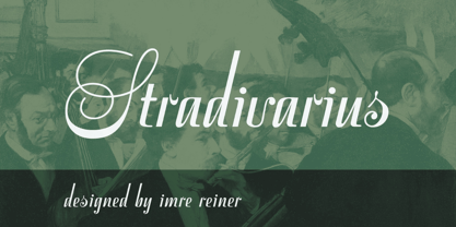 Stradivarius Font Poster 1