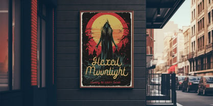 Witch Whirlwind Font Poster 5