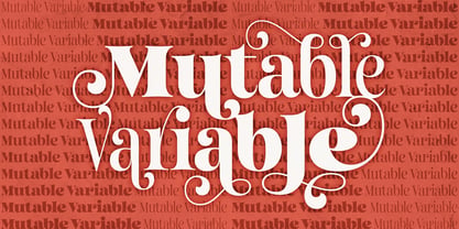 Mutable Font Poster 9