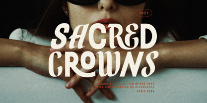 Sacred Crowns Font Poster 1