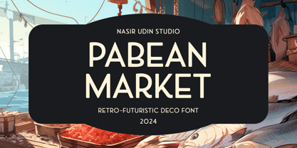 Pabean Market Font Poster 1