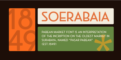 Pabean Market Font Poster 7