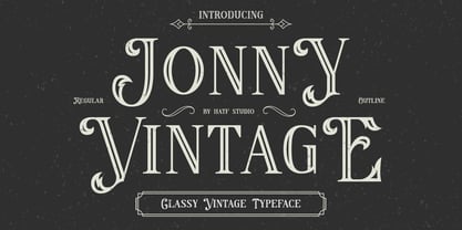 Jonny Font Poster 1