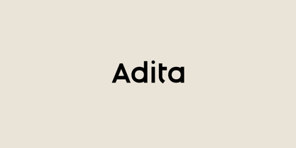 Adita Font Poster 1