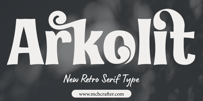 Arkolit Font Poster 1