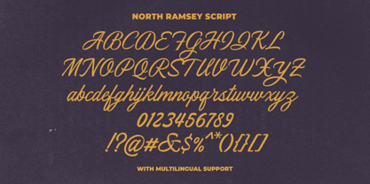 North Ramsey Font Poster 7