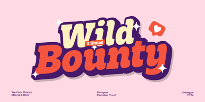 Wild Bounty Fuente Póster 1