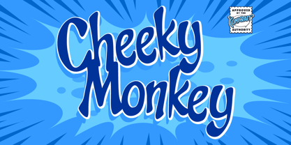 Cheeky Monkey Fuente Póster 1